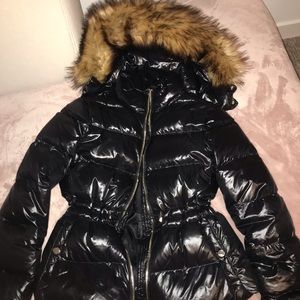 zara shiny jacket